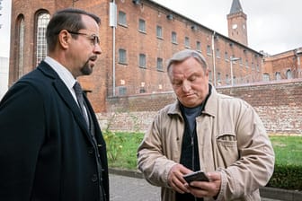 Das Ermittlerteam aus Münster: Kommissar Frank Thiel (Axel Prahl) und Prof. Karl-Friedrich Boerne (Jan Josef Liefers).