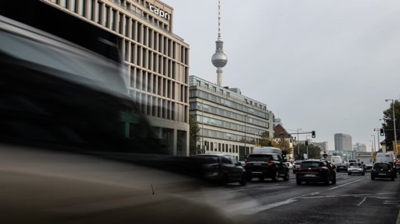 Leipziger Straße in Berlin: Ab Sommer 2019 können verschiedene Straßenabschnitte in Berlin für ältere Diesel gesperrt werden.