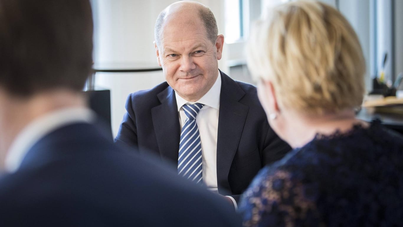 Bundesfinanzminister Olaf Scholz: Auch im neuen Haushaltsentwurf will er wohl auf neue Schulden verzichten.