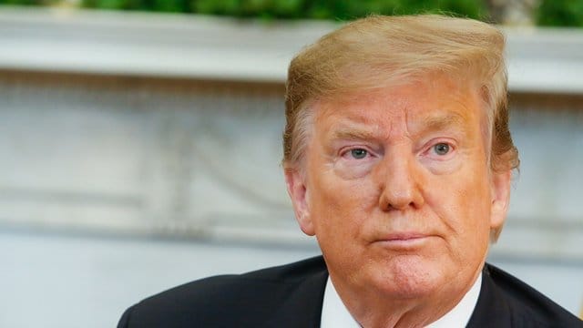 "Wir können noch deutlich härter werden": Donald Trump. "Wir können noch deutlich härter werden": Donald Trump.
