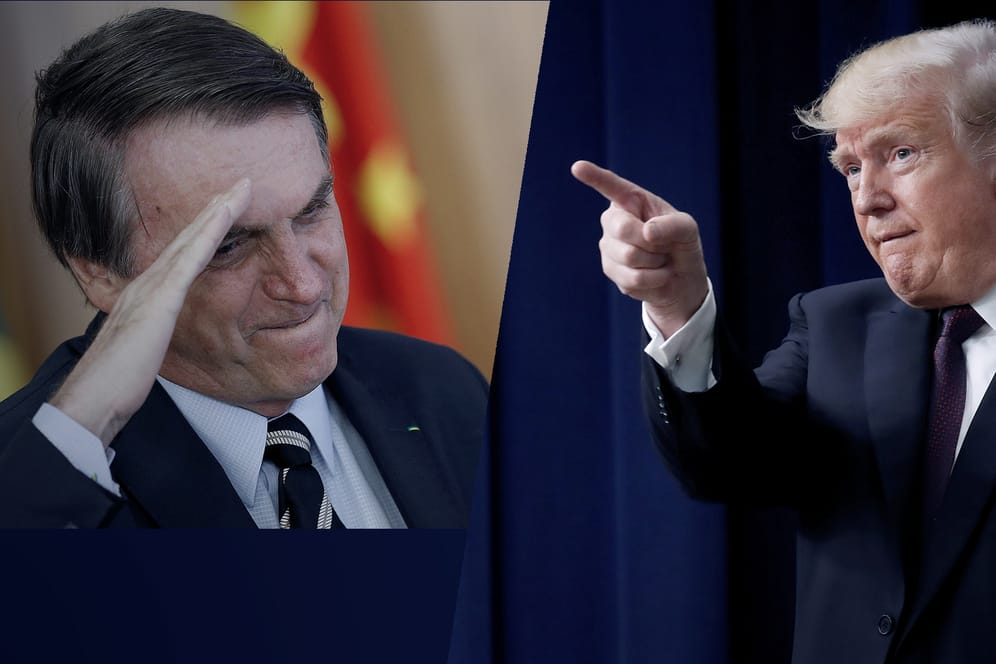 Jair Bolsonaro, Donald Trump: Zwei Präsidenten vom gleichen Schlag.
