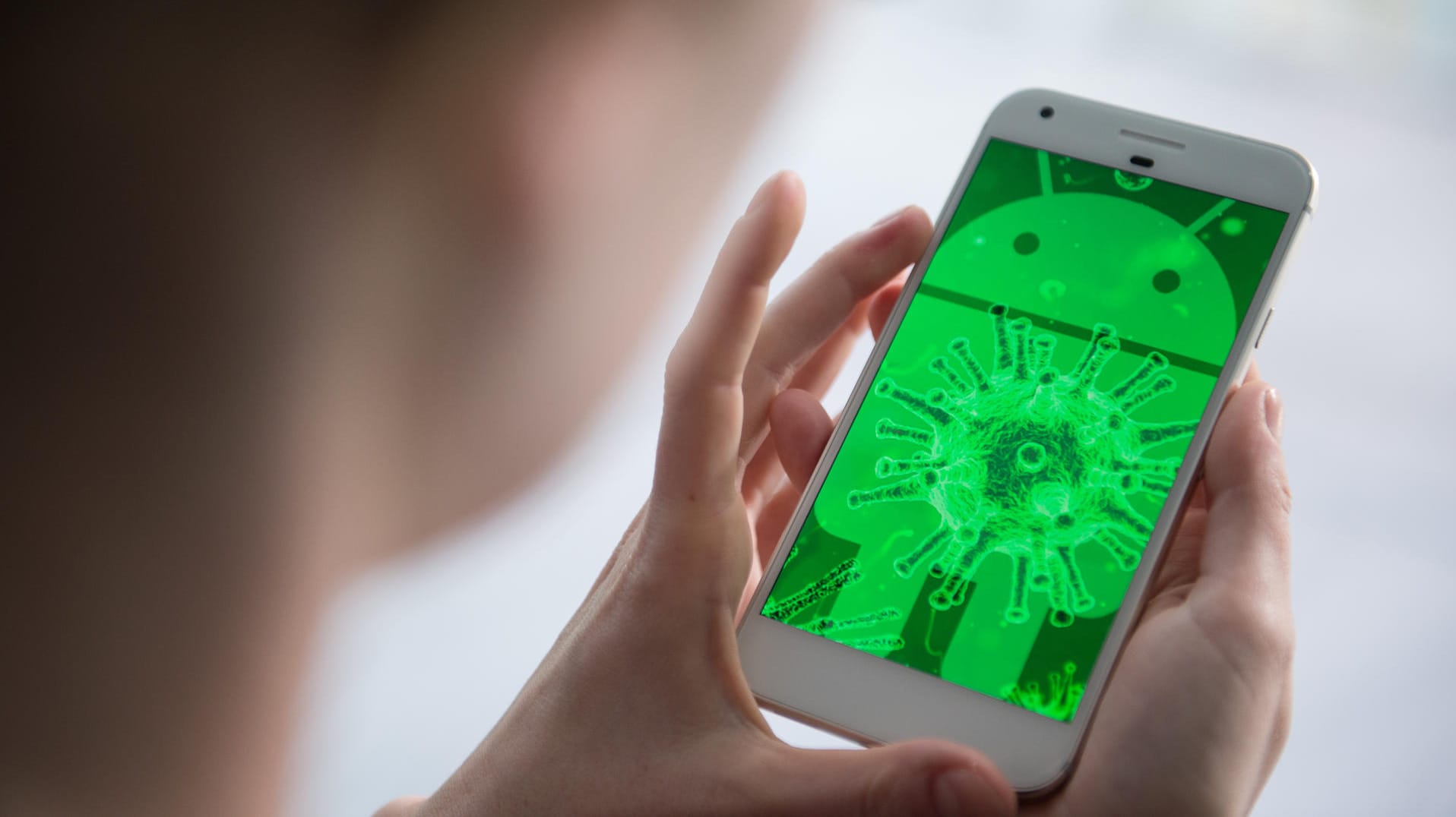 Ein "infiziertes" Smartphone: Viele Antivirenprogramme für Android taugen nichts.