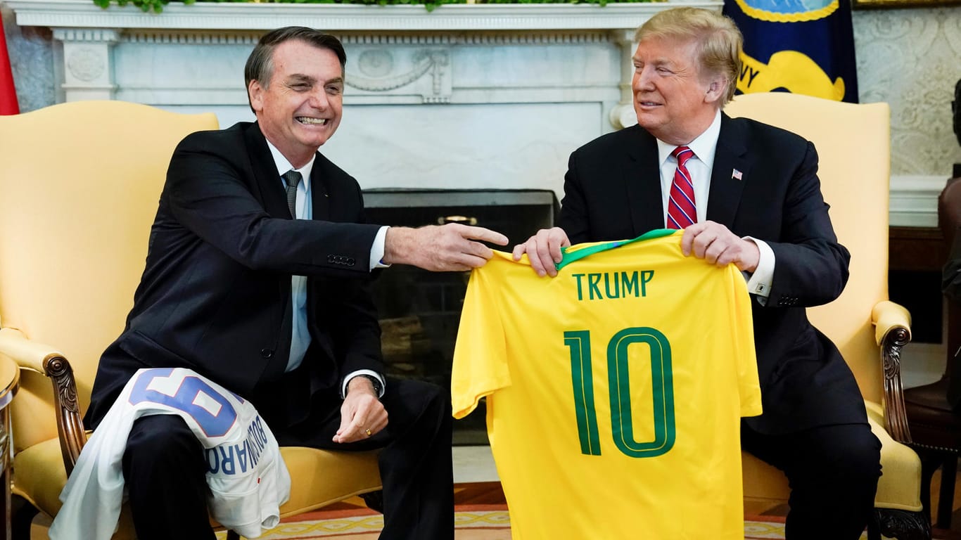Bolsonaro, Trump im Oval Office: Traum einer neuen Nord-Süd-Achse