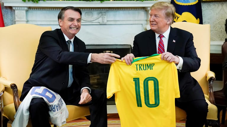 Bolsonaro, Trump im Oval Office: Traum einer neuen Nord-Süd-Achse