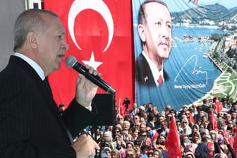 Der türkische Präsident Recep Tayyip Erdogan: Er setzt im Wahlkampf auch Aufnahmen vom Massaker in Neuseeland ein.