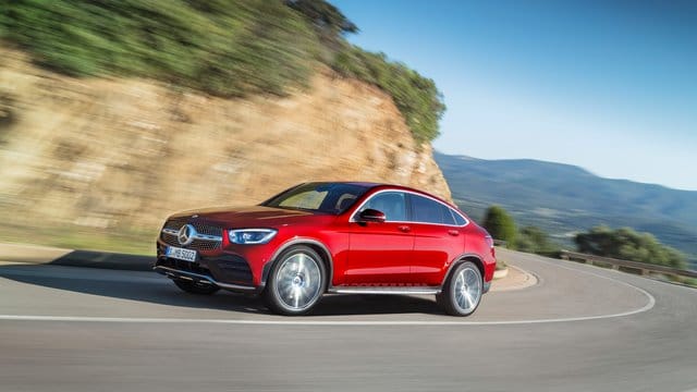 Modellpflege: Im Sommer startet das überarbeitete GLC Coupé.