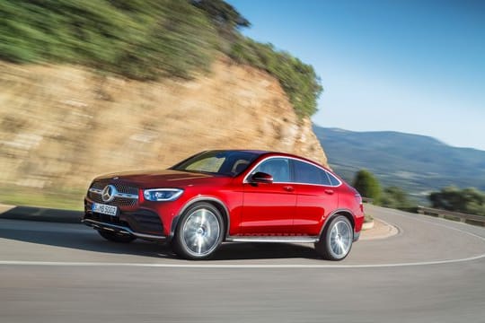 Modellpflege: Im Sommer startet das überarbeitete GLC Coupé.