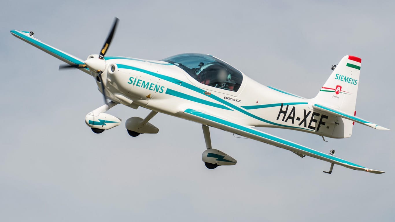 Elektroflugzeug Magnus eFusion: Das E-Modell von Siemens wurde bereits 2016 vorgestellt.