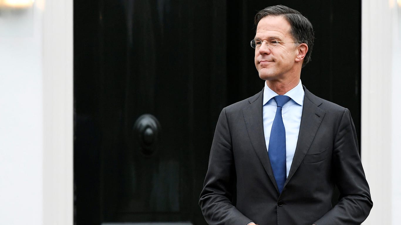 Premierminister Mark Rutte: Die rechtsliberale VVD von Premier Rutte musste Verluste hinnehmen und bleibt wohl mit rund 16 Prozent stärkste Kraft.