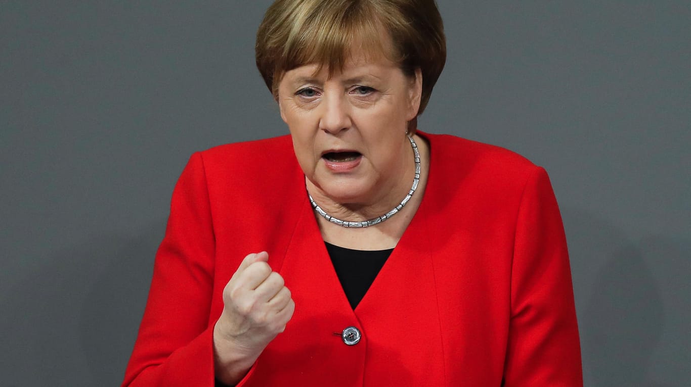 Angela Merkel: Die Kanzlerin will Großbritannien nur unter einer Bedingung einen Brexit-Aufschub gewähren.