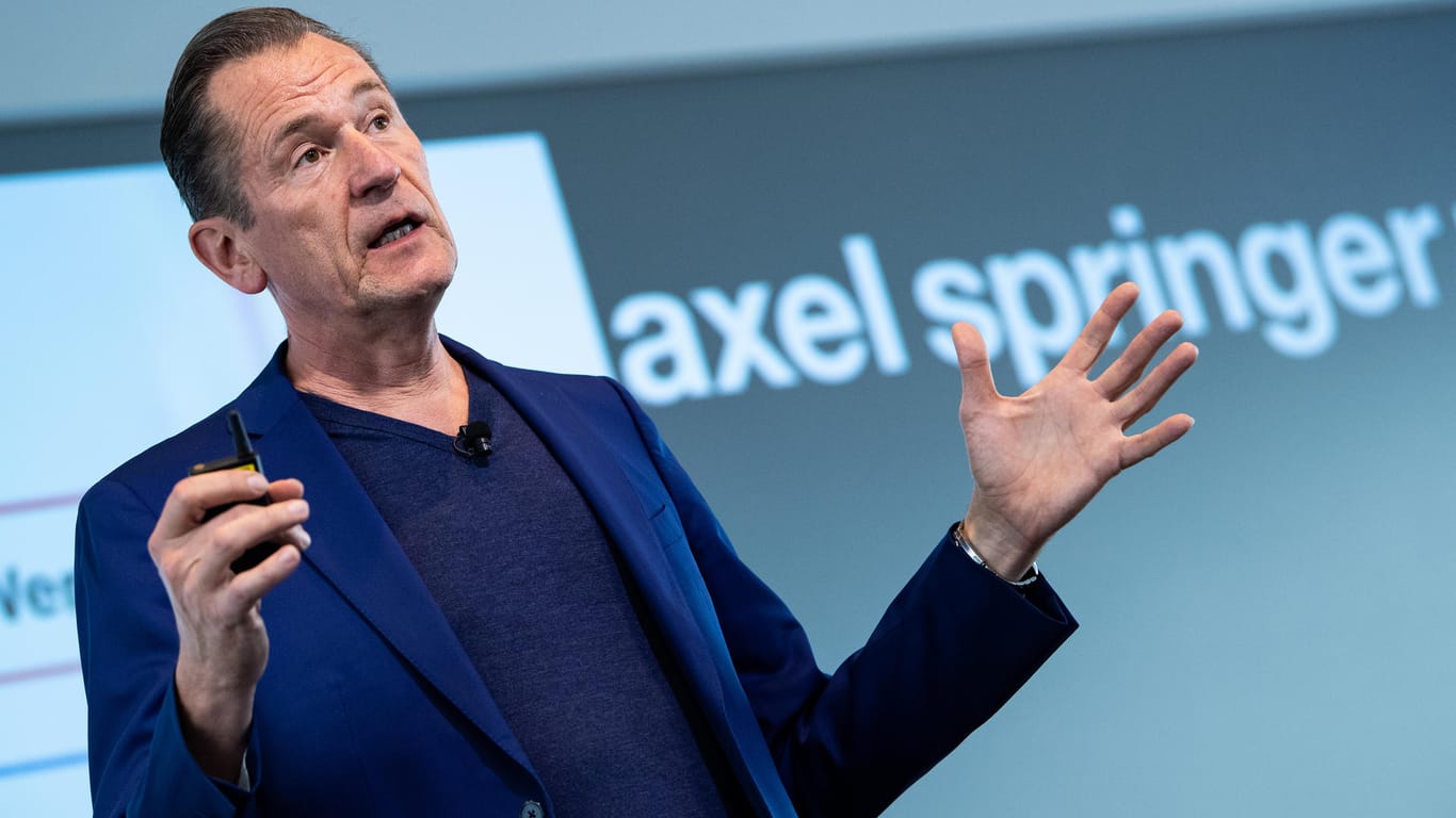 Mathias Döpfner, Vorstandsvorsitzender von Axel Springer: kauft Springer Ebay Kleinanzeigen?