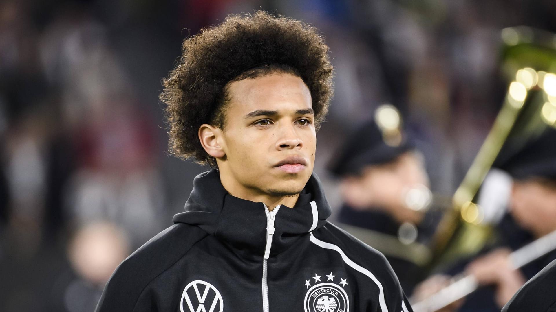 Leroy Sané soll beim Länderspiel rassistisch beleidigt worden sein.