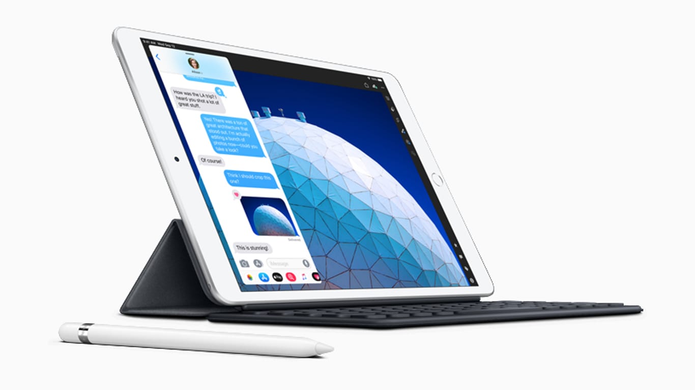 Das neue iPad mini: Apples neues iPad mini gibt es - gegen Aufpreis - auch mit Tastatur und Eingabestift.