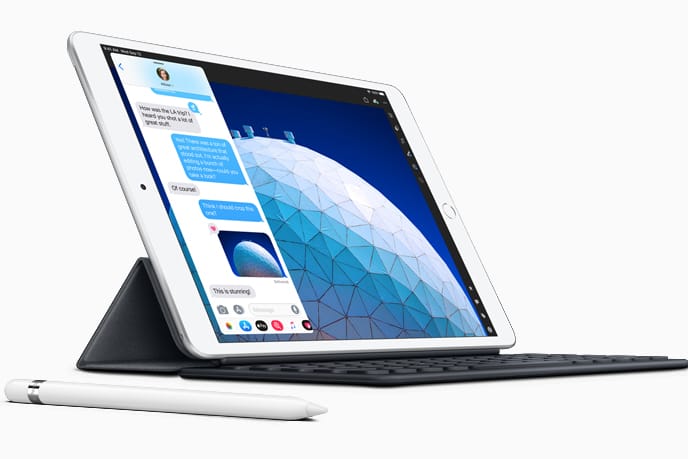 Das neue iPad mini: Apples neues iPad mini gibt es - gegen Aufpreis - auch mit Tastatur und Eingabestift.