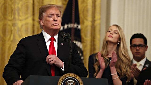 US-Präsident Trump empfängt Israels Ministerpräsident Netanjahu in der kommenden Woche im Weißen Haus. US-Präsident Trump empfängt Israels Ministerpräsident Netanjahu in der kommenden Woche im Weißen Haus.