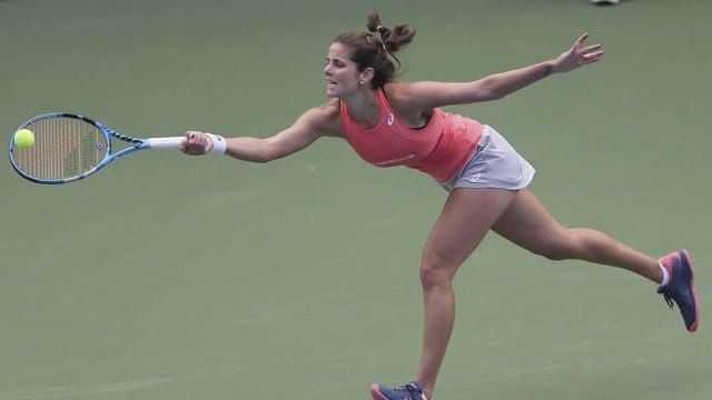 Julia Görges spielte sich in die dritte Runde.