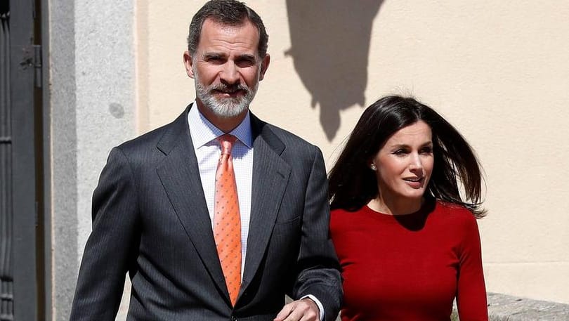 König Felipe und Königin Letizia von Spanien: Sie waren am Donnerstag gemeinsam bei einem Termin.