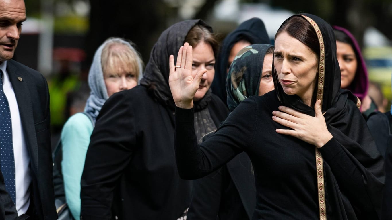 Die neuseeländische Premierministerin Jacinda Ardern: Sie und ihre Regierung reagieren schnell und entschlossen auf den Anschlag.
