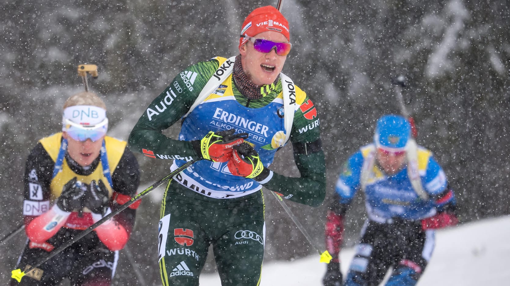 Benedikt Doll behielt im Schneetreiben von Oslo den Durchblick.