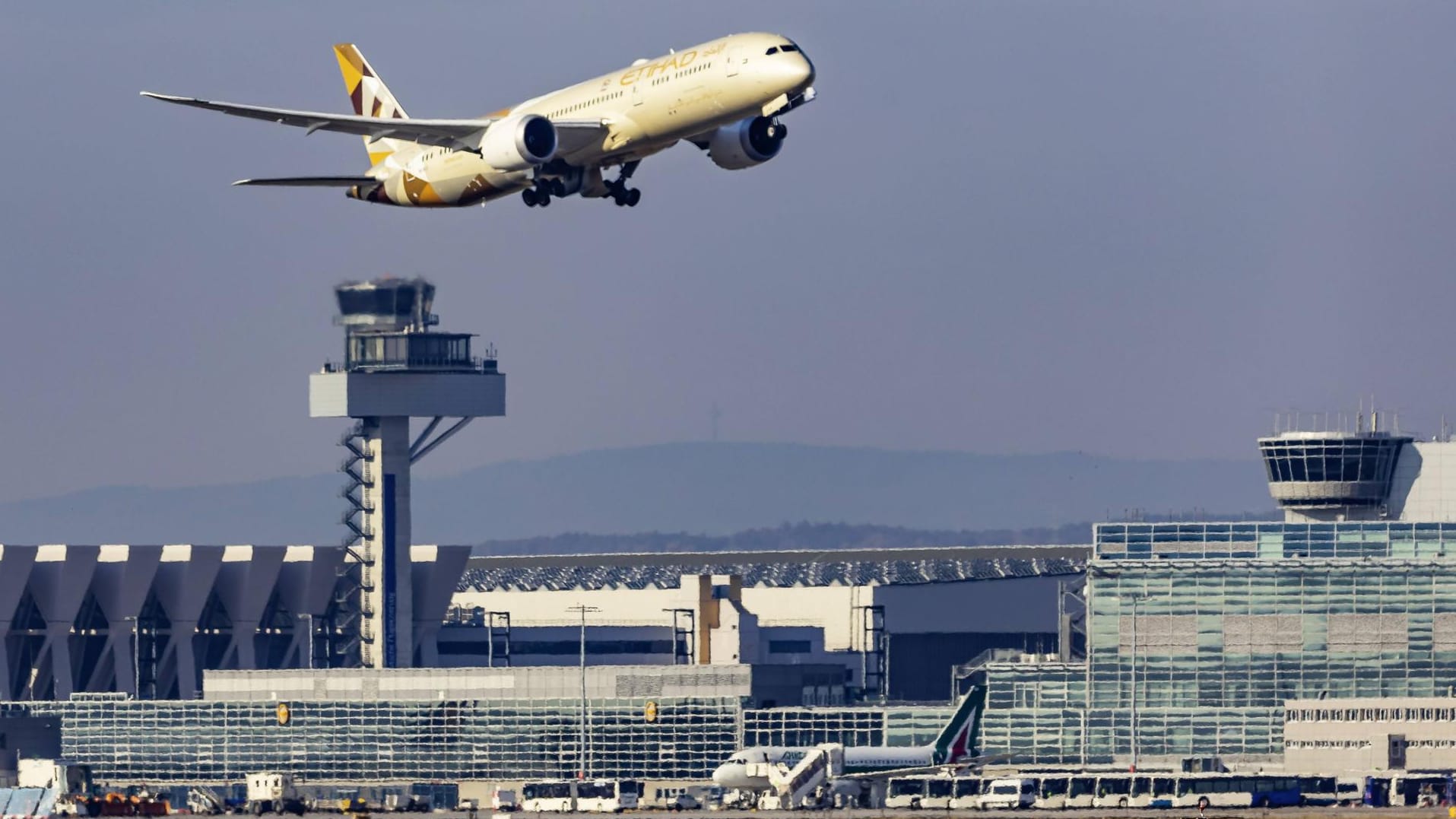 Flughafen Frankfurt: Hier wurde eine Drohne gesichtet. (Archivbild)