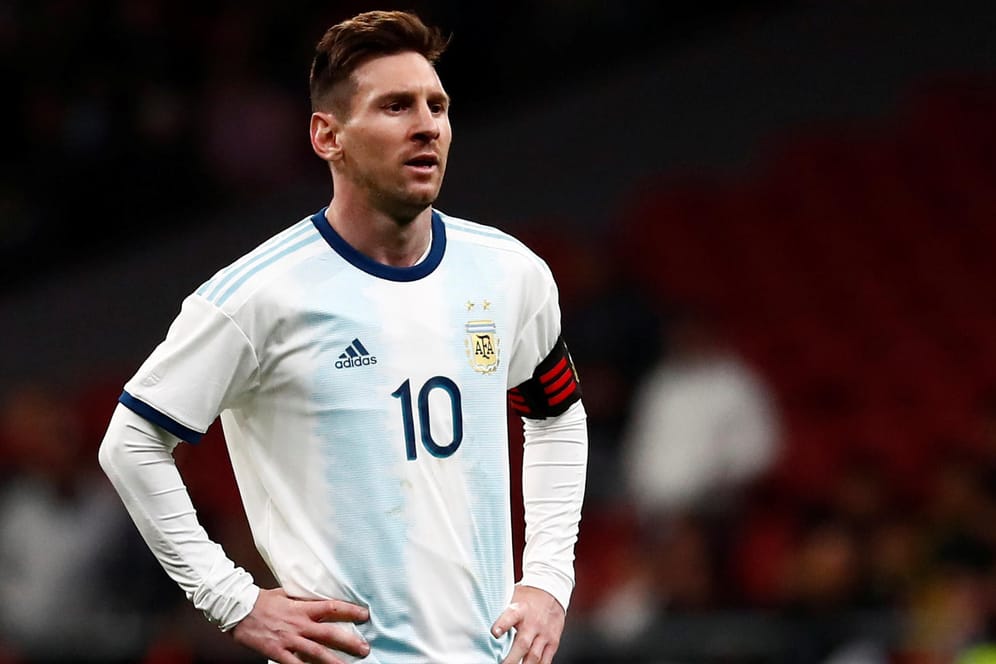 Ratlos: Lionel Messi im Spiel gegen Venezuela.