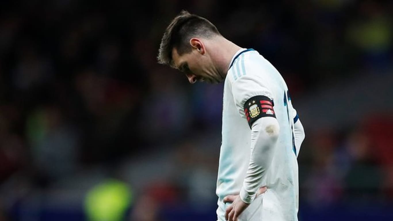 Gleich bei seinem Comeback verletzte sich Lionel Messi.