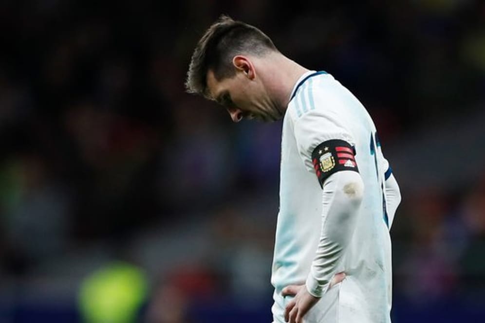 Gleich bei seinem Comeback verletzte sich Lionel Messi.