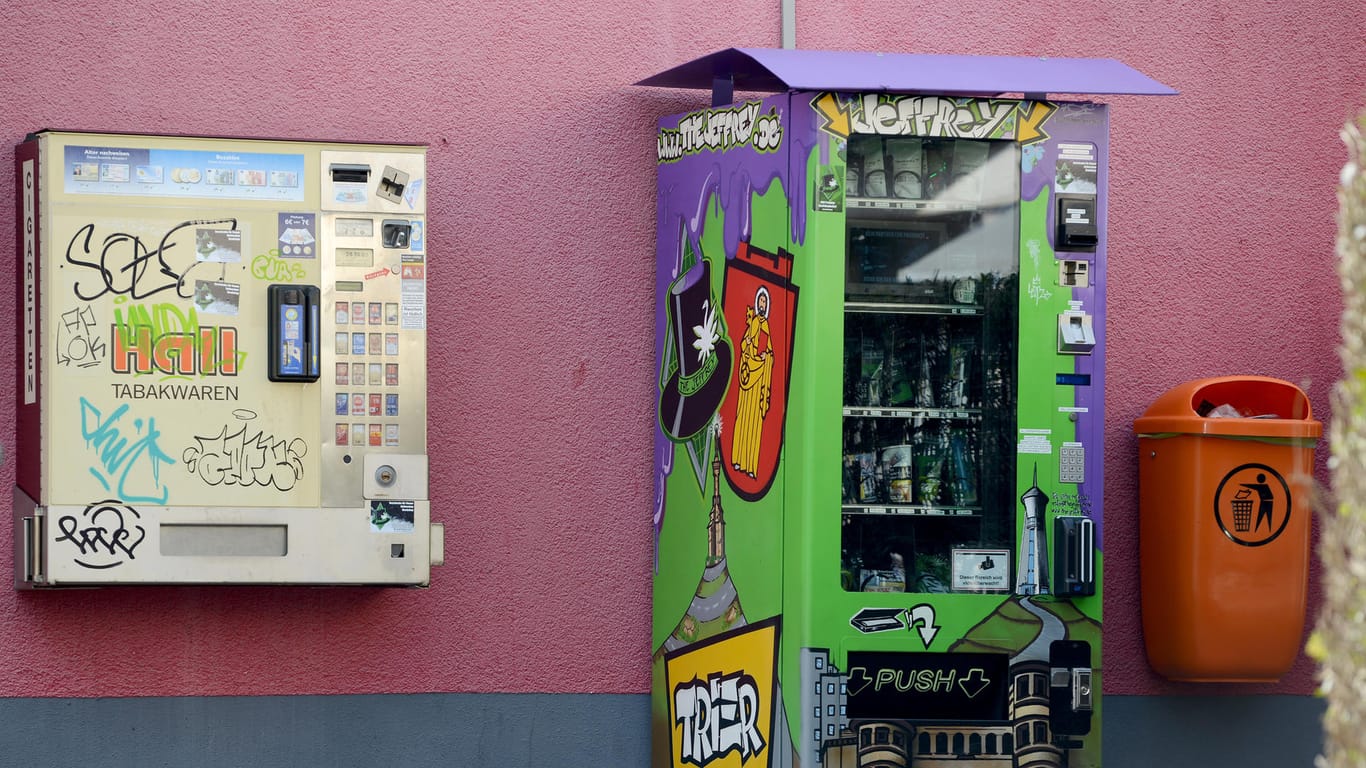 Deutschlandweit der erste: In Trier gibt es einen Automaten für legale Cannabis-Produkte.