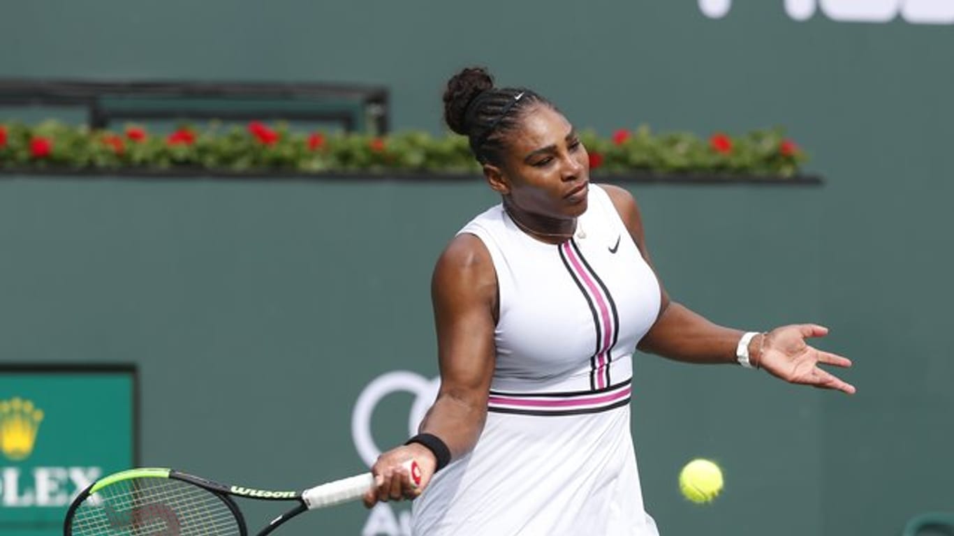 Serena Williams ist aus dem Masters in Miami verletzungsbedingt ausgestiegen.
