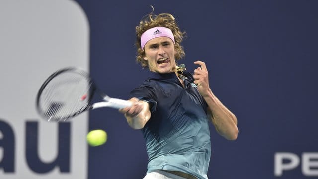 Alexander Zverev schied beim Turnier in Miami schon aus.