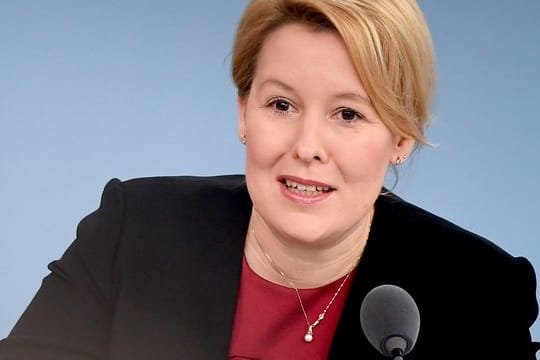 Bundesfamilienministerin Franziska Giffey (SPD).