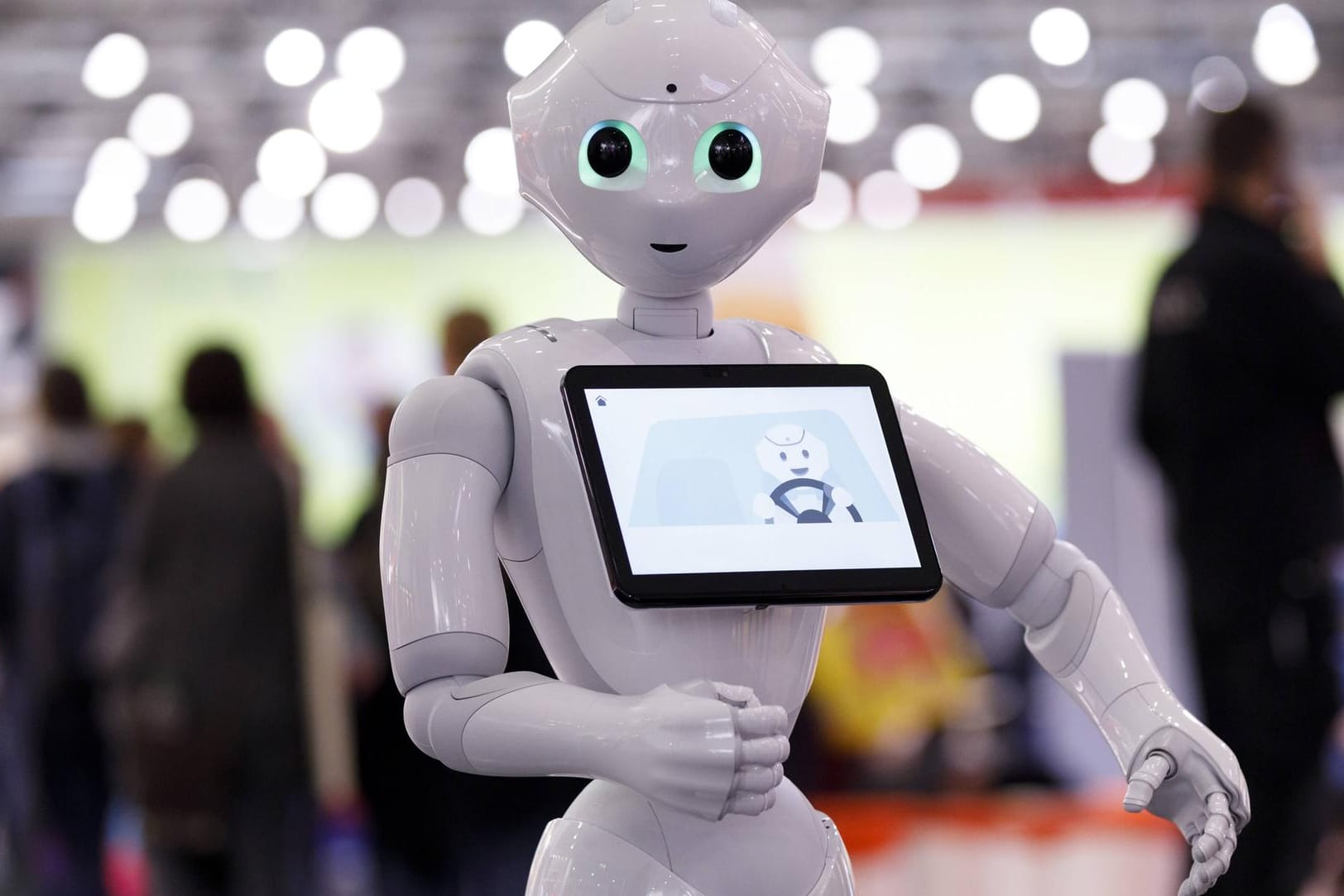 Ein Roboter: Über 50 Unternehmen in Deutschland haben ein gemeinsames Gütesiegel für künstliche Intelligenz eingeführt.