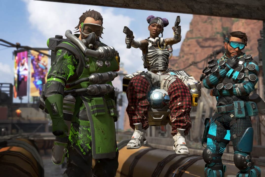 Figuren aus dem Spiel "Apex Legends": Kriminelle nutzen das beliebte Game, um Schadsoftware zu verbreiten.