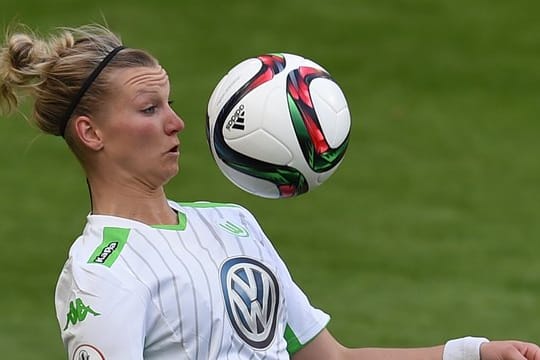 Steuerte drei Treffer zum Wolfsburger Sieg gegen Gladbach bei: Nationalspielerin Alexandra Popp.
