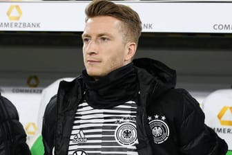 Zu Spielbeginn auf der Bank: Marco Reus.