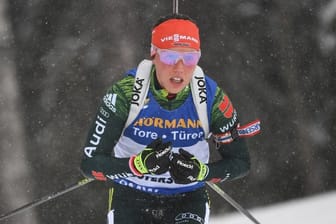 War in dieses Saison gesundheitlich nicht immer auf der Höhe: Biathlon-Olympiasiegerin Laura Dahlmeier.