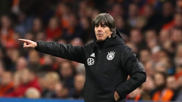 Bundestrainer Joachim Löw war mit der Leistung seiner Mannschaft zufrieden. Bundestrainer Joachim Löw war mit der Leistung seiner Mannschaft zufrieden.