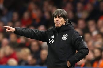 Bundestrainer Joachim Löw war mit der Leistung seiner Mannschaft zufrieden.