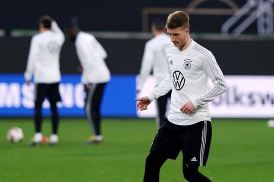 Marco Reus beim Training der Nationalmannschaft.