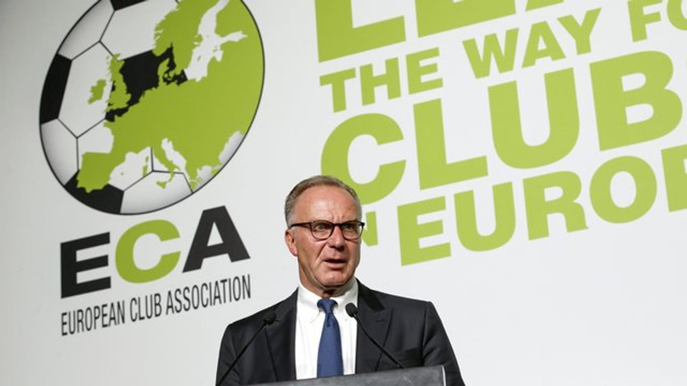 Vorsitzender der ECA: Bayern-Boss Karl-Heinz Rummenigge.