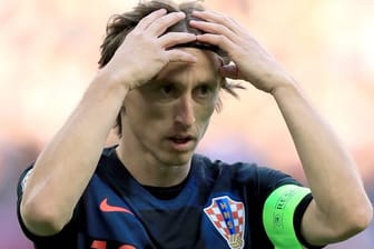 Luka Modric und die Kroaten unterlagen mit 1:2 gegen Ungarn.