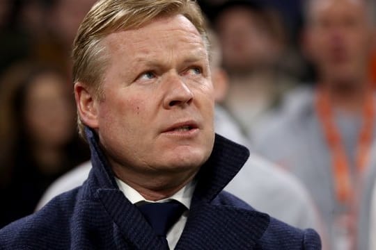 Erlebte gegen Deutschland zwei völlig verschiedene Halbzeiten: Bondschoach Ronald Koeman.
