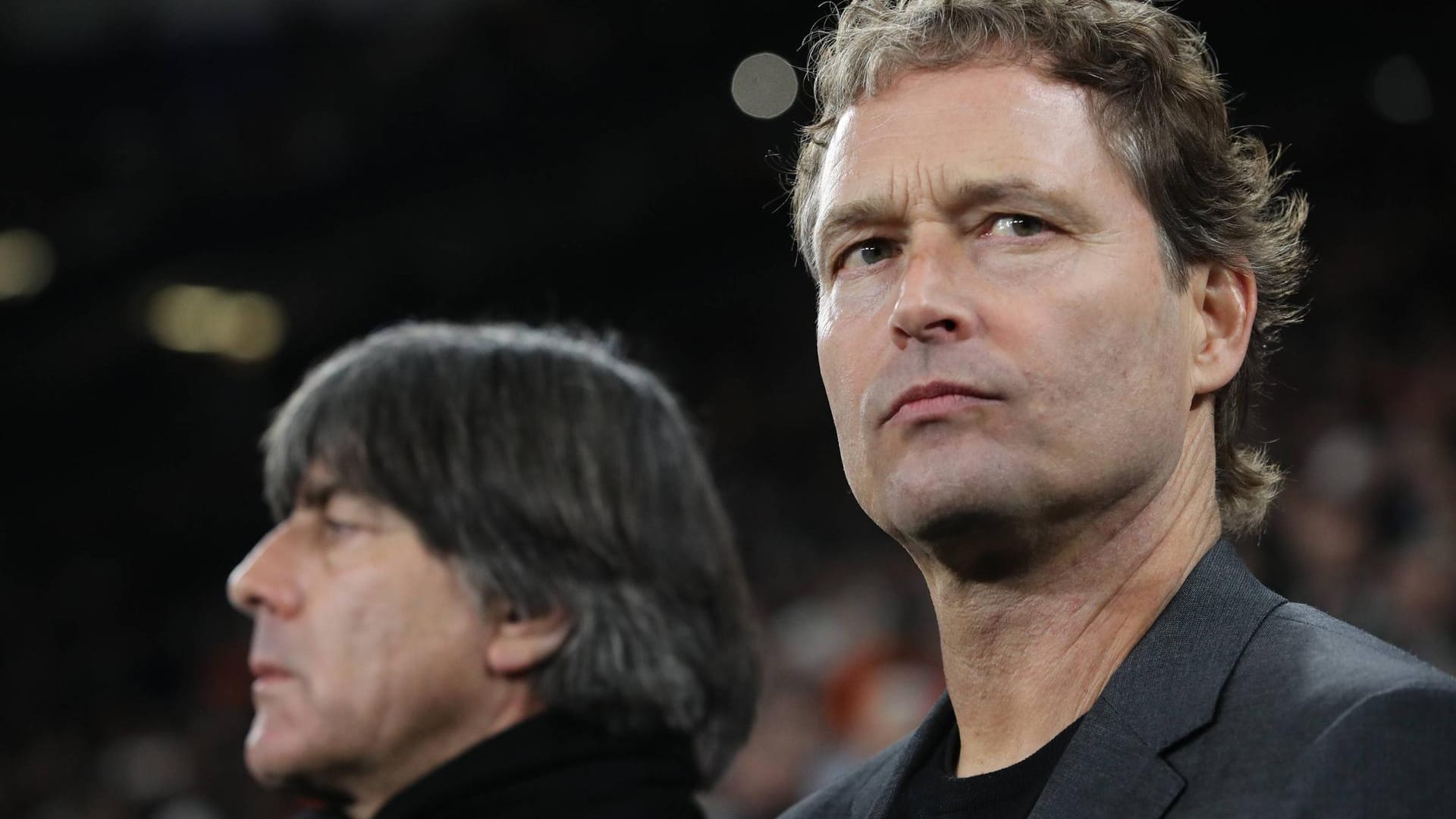 Marcus Sorg (r.) ist für Joachim Löw eine wichtige Hilfe in der Integration junger Spieler bei der A-Nationalelf.