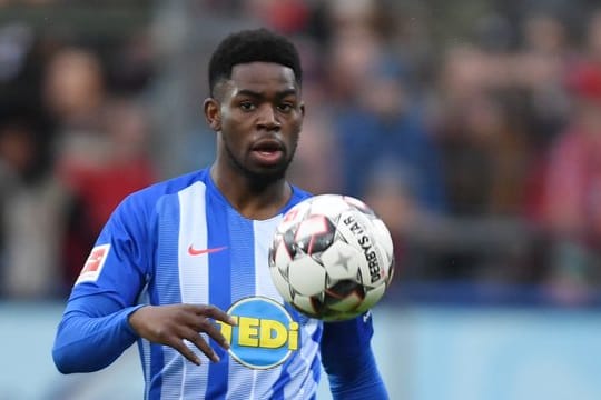 Jordan Torunarigha hat sich im Training von Hertha BSC verletzt.