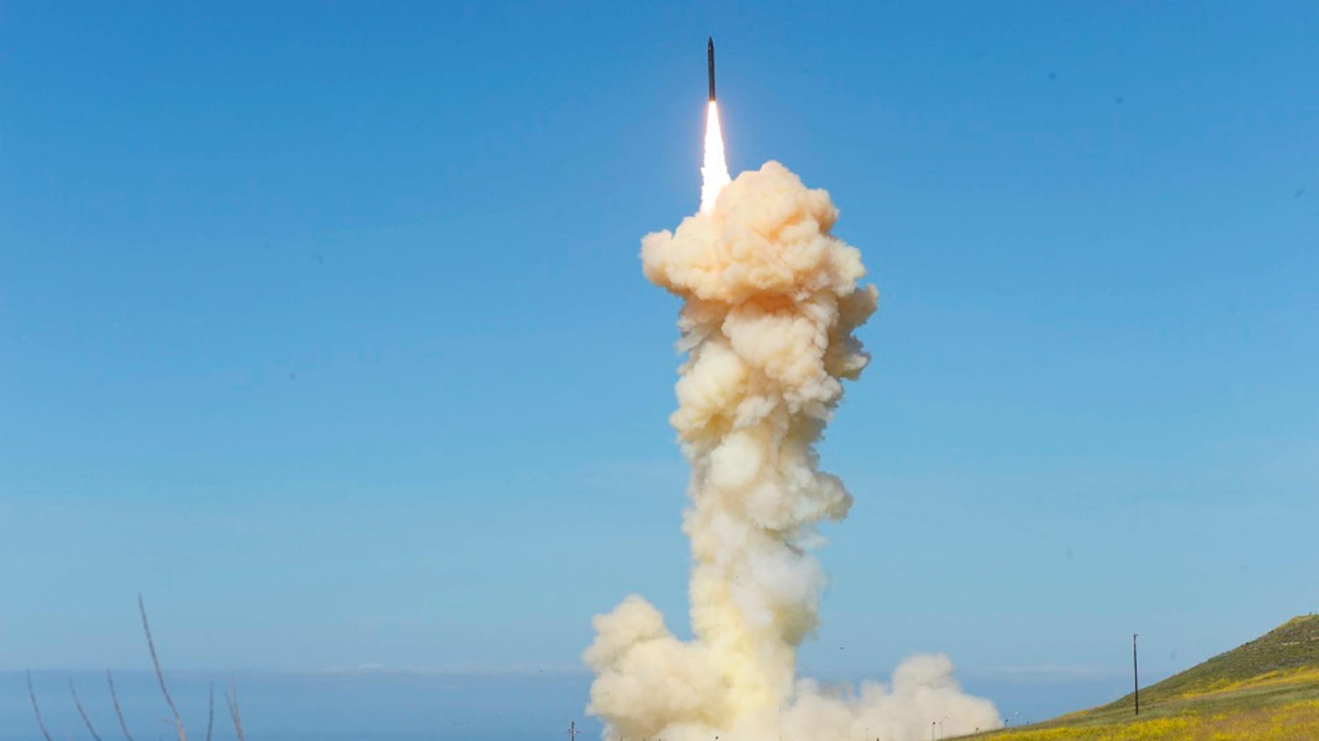 Raketenstart auf der Vandenberg Air Force Base in Kalifornien: Die US-Armee sprach nach dem Test von einem entscheidenden Meilenstein.