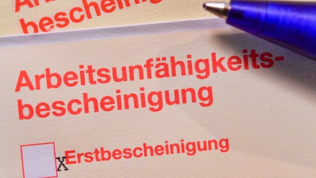 Psychische Erkrankungen waren die dritthäufigste Ursache für Fehltage.