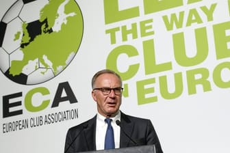 Ehrenvorsitzender der ECA: Bayern-Boss Karl-Heinz Rummenigge.