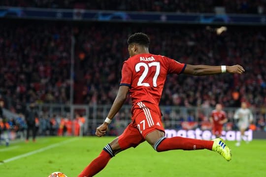 David Alaba konnte noch nicht am Mannschaftstraining des FC Bayern teilnehmen.