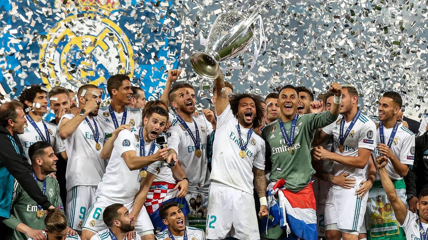 Die Stars von Real Madrid feiern den Gewinn der Champions League 2018: Die Königsklasse steht vor einer Reform.