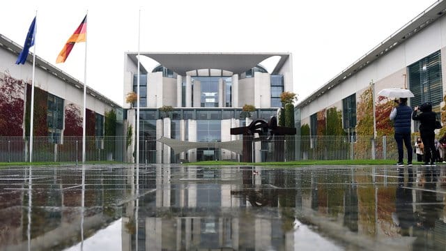 Der Bundessicherheitsrat tagt im Kanzleramt in Berlin.